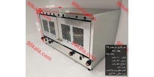 تنورگازی گالوانیزه دو چدن ۳۸ و چهار شعله  ۹۰ کالا مدل TG-347