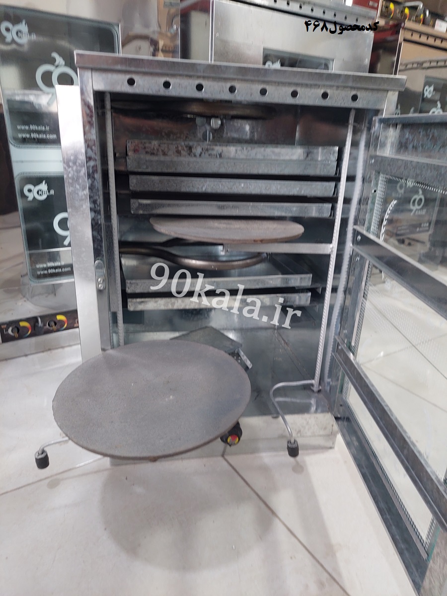 تنور گالوانیزه 6سینی + دوچدن 38 (کد468)