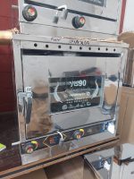 تنورگازی تایمر دار 2سینی+چدن38 (کد محصول737) 