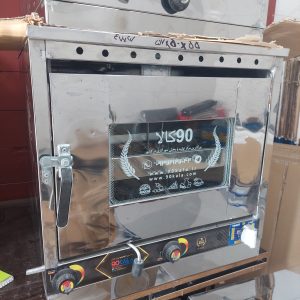 تنورگازی تایمر دار 2سینی+چدن38 (کد محصول737) 