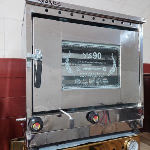 تنورگازی دوسینی استیل خونگی+تکچدن38 (کد محصول744) 